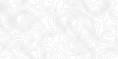 abstract white grid topography map hiking spiral texture. vector geographic contour mounted map wireframe background. © MST