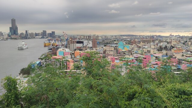 Beautiful scenery of Kaohsiung, Taiwan, known for formosa, taiwan, gao
