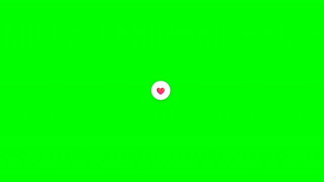 Laughing face emoji reaction pop burst on green screen