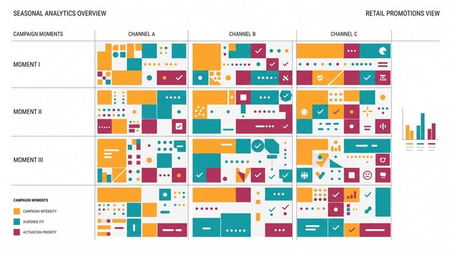 Autumn promotion matrix for retail marketing teams
