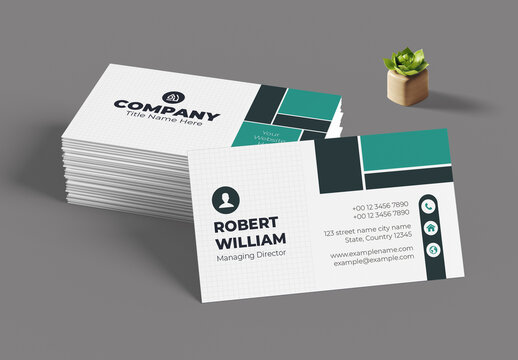 Business Card Design Layout