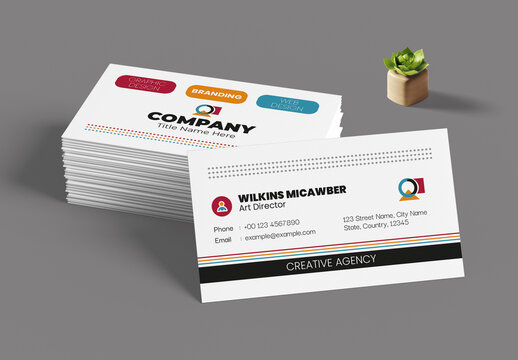 Business Card Layout