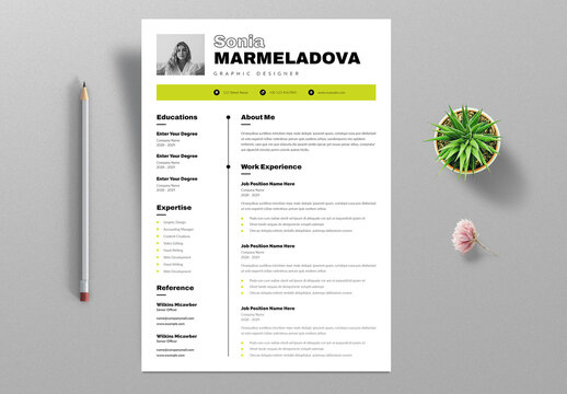 Clean Resume Layout