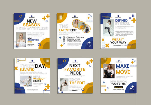 Fashion Social Media Post Template