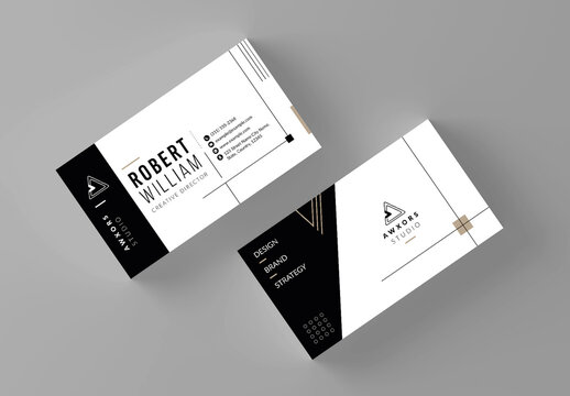 Modern Business Card Template Layout