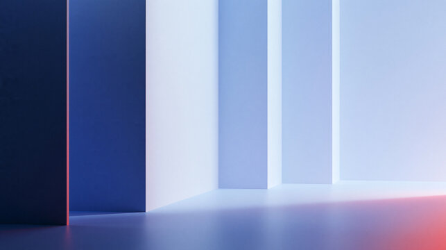 Abstract Geometric Architecture Studio Background for Product Display