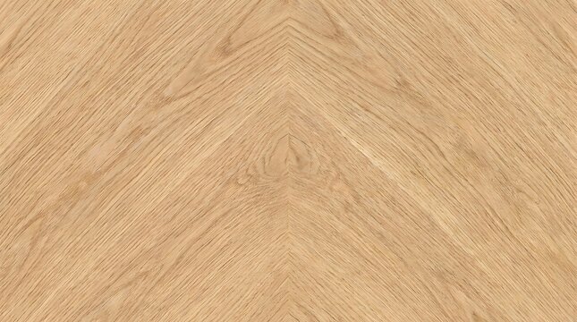 Light brown wooden parquet floor with a classic chevron pattern showing natural wood grain texture