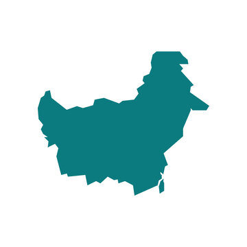 silhouette of borneo island map isolated on white background. indonesian geographical illustration. kalimantan map icon