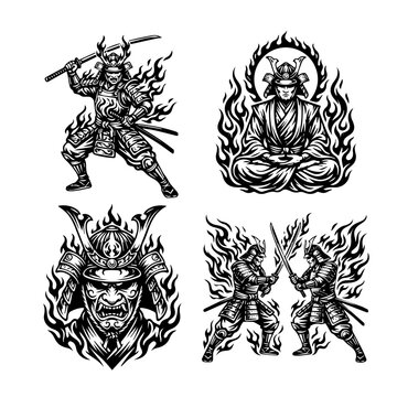 i famosi guerrieri samurai