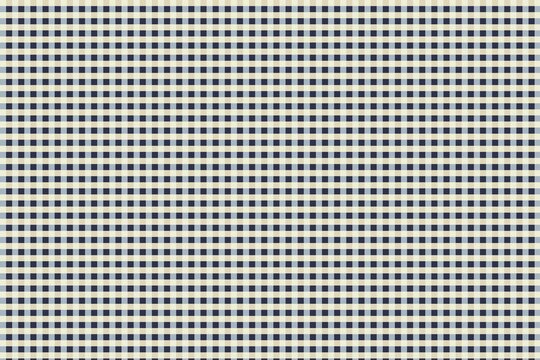 Horizontal Background with Black / White Grey Small Gingham Houndstooth Pattern