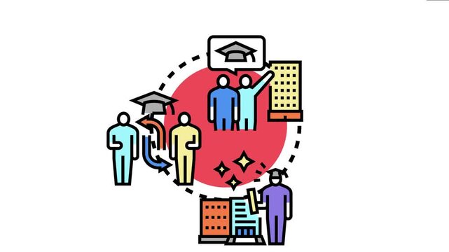 Educational institution dashboard visualizing student admission rates and academic data, managing enrollment processes, and tracking campus opportunities for prospective learners