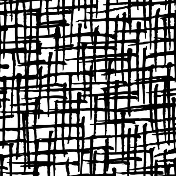 Monochrome hand-drawn crosshatch texture