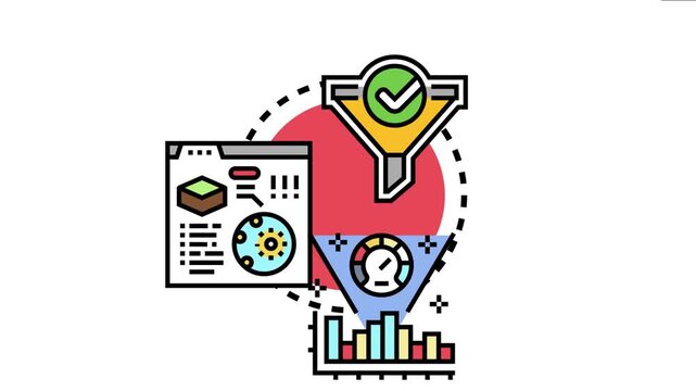 Calibration check concept representing a structured process involving data analysis, measurement validation, and quality assessment for optimized system performance and reliability