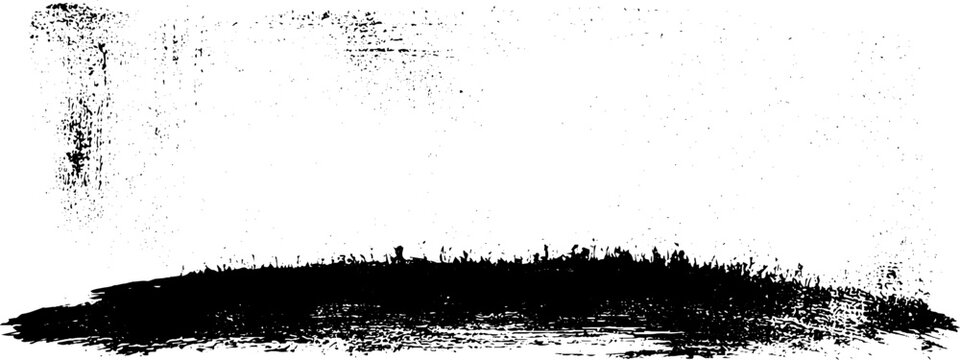 Low opacity grunge brush smudge with speckled distress and subtle black texture for background and poster design