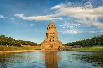 Völkerschlachtdenkmal monument in Leipzig, Saxony, Germany on a sunny day © Mapics