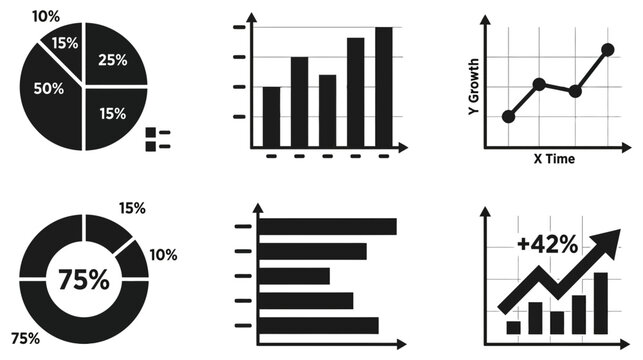 Visual data representation a comprehensive overview of charts graphs and data visualization techniques for business and analytical purposes
