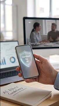 Smartphone deepfake detection