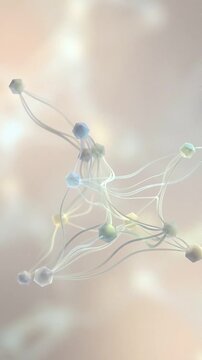 Abstract digital molecular network