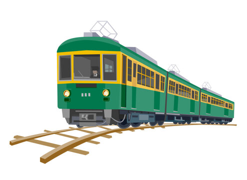 江ノ島電車のイラスト