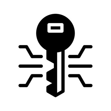 Encryption Icon Vector Symbol Design Illustration