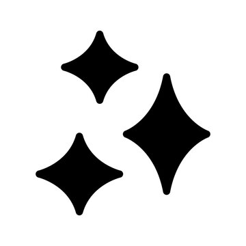 Sparkle Icon Vector Symbol Design Illustration