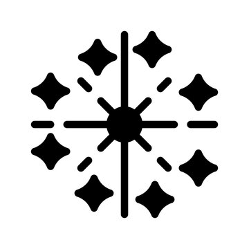 Fireworks Icon Vector Symbol Design Illustration