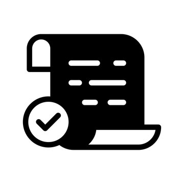 Decree Icon Vector Symbol Design Illustration