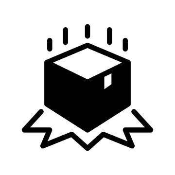 Breakable Icon Vector Symbol Design Illustration