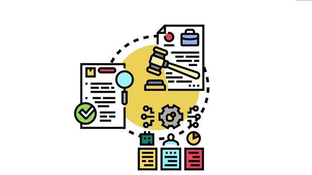 Business procedure checklist concept planning, compliance, documentation, and systematic task management, ensuring efficient operations and successful execution of company processes