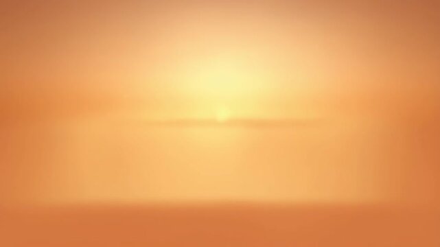 Abstract Golden Sunset Background