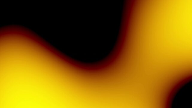 Yellow and orange light leak overlay, Cinematic transitions on a black background