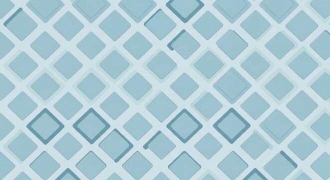 Abstract blue geometric diamond pattern background
