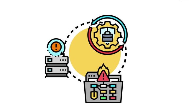 Business continuity preparedness planning protecting vital data and infrastructure, ensuring system resilience and disaster recovery with proactive risk management