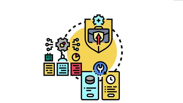 Business continuity planning ensuring robust security for it systems, protecting data infrastructure and maintaining operations through strategic recovery and risk management