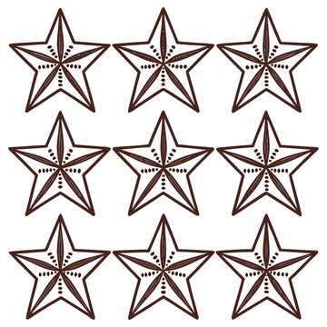 Traditional Moroccan Ceramic Tile Vector Graphic