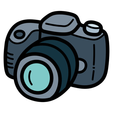 dslr camera illustration