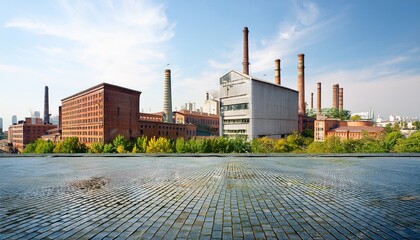 miasto od ksi y m yn pofabryczna architektura zrewitalizowane budynki