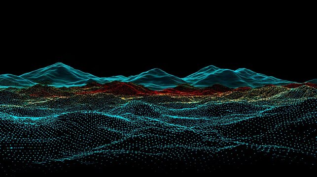 vortex formed by glowing circuitry spiraling through a multidimensional digital environment filled with energy