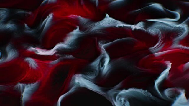 Red and Blue Cloud Waves Abstract Seamless HD 60fps Loop