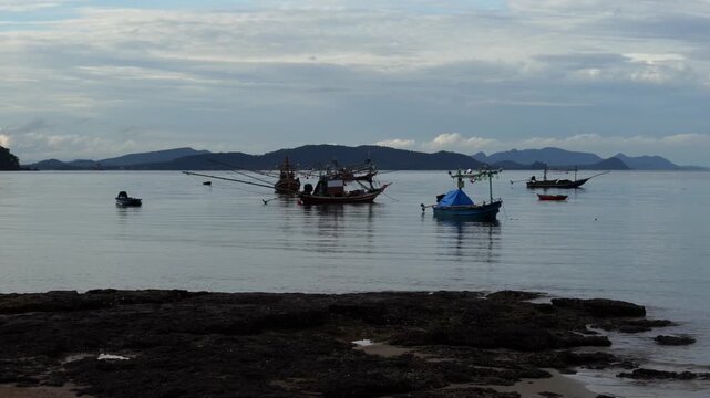 Pharadonphap Beach in the Pak Nam sub-district of Chumphon, Thailand
