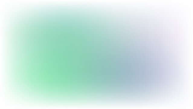 Soft pastel green and blue gradient abstract background