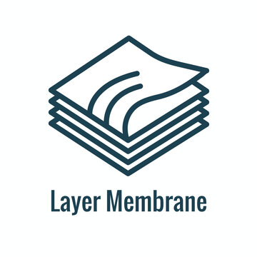Fabric Features Icon Showing a Specific Fabric Concept