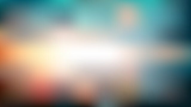 Soft focused abstract background with vibrant light and smooth color flow