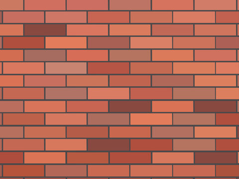 Brick Pattern Vector background, brick wall Vector background