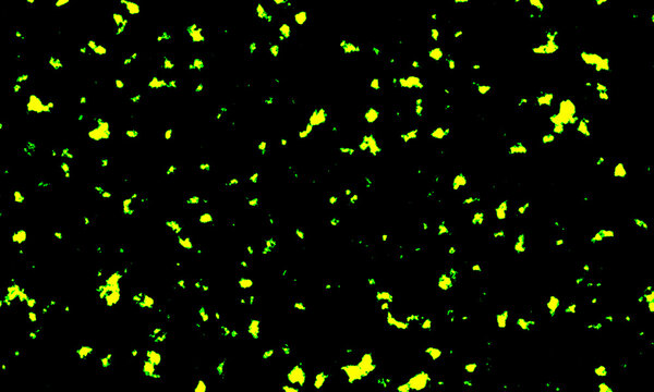 Abstract texture with green spots