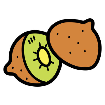 kiwi illustration