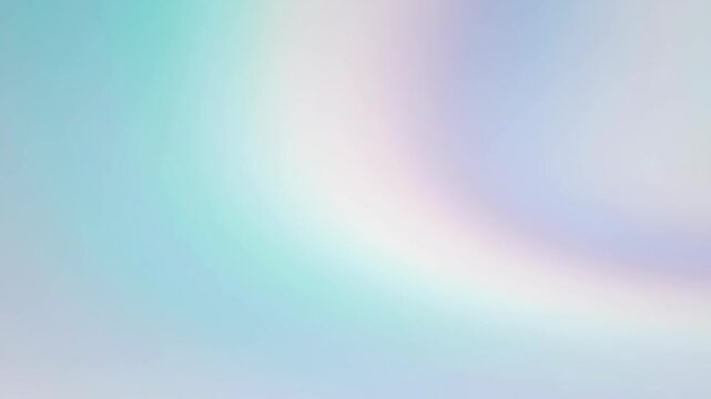 Abstract pastel gradient with soft curved light in smooth minimal style on pale backdrop, concept of calm harmony
