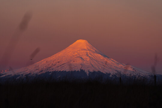 Osorno Volcano at Dusk