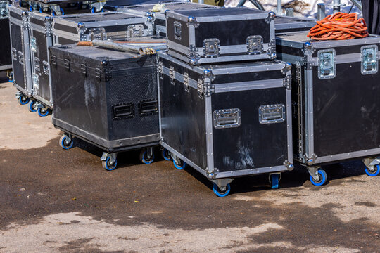Road Cases for Stage Equipment Storage Outdoors