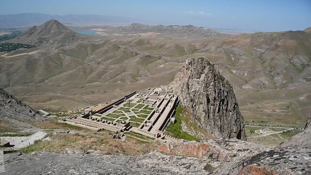 Alinja Fortress is one of the most magical places in  Nakhchivan Autonomous Republic, Azerbaijan